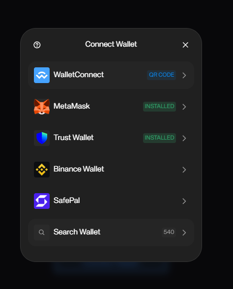 connect your wallet